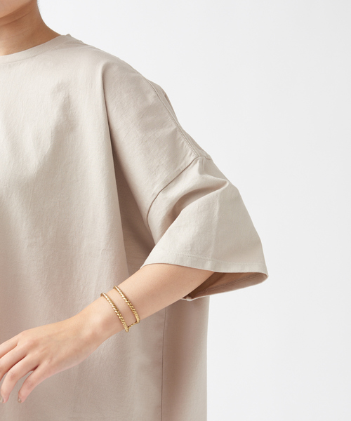 TICCA（ティッカ）の「【TICCA】別注ロゴTシャツ（Tシャツ/カットソー・レディース・ブラック/ベージュ/ピンク・フリー）」の16枚目の写真