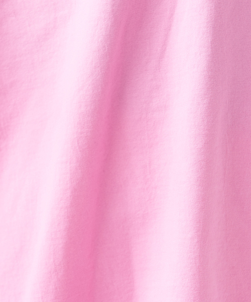 TICCA（ティッカ）の「【TICCA】別注ロゴTシャツ（Tシャツ/カットソー・レディース・ブラック/ベージュ/ピンク・フリー）」の6枚目の写真