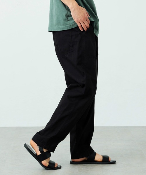 Alpha Industries（アルファインダストリーズ）の「コットンリネン イージーベイカーパンツ（無地）（その他パンツ・メンズ・アイボリー/オリーブ/ブラック・LARGE/SMALL/X-LARGE/MEDIUM）」の14枚目の写真