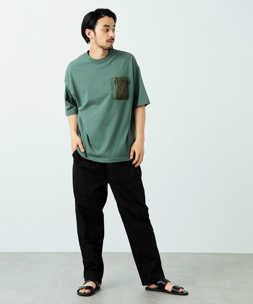 Alpha Industries（アルファインダストリーズ）の「コットンリネン イージーベイカーパンツ（無地）（その他パンツ・メンズ・アイボリー/オリーブ/ブラック・LARGE/SMALL/X-LARGE/MEDIUM）」の16枚目の写真