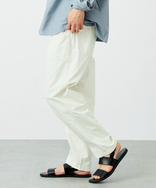 Alpha Industries（アルファインダストリーズ）の「コットンリネン イージーベイカーパンツ（無地）（その他パンツ・メンズ・アイボリー/オリーブ/ブラック・LARGE/SMALL/X-LARGE/MEDIUM）」の20枚目の写真