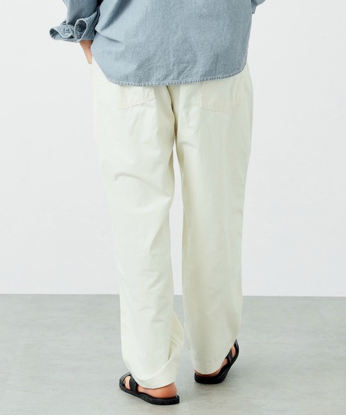 Alpha Industries（アルファインダストリーズ）の「コットンリネン イージーベイカーパンツ（無地）（その他パンツ・メンズ・アイボリー/オリーブ/ブラック・LARGE/SMALL/X-LARGE/MEDIUM）」の22枚目の写真