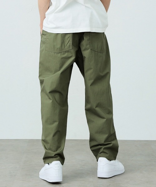 Alpha Industries（アルファインダストリーズ）の「コットンリネン イージーベイカーパンツ（無地）（その他パンツ・メンズ・アイボリー/オリーブ/ブラック・LARGE/SMALL/X-LARGE/MEDIUM）」の9枚目の写真