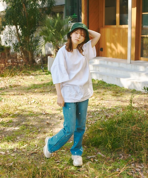 U.S. POLO ASSN.（ユーエスポロアッスン）の「1ポイント刺繍Tシャツ（Tシャツ/カットソー・メンズ・ホワイト/チャコールグレー/ブルー/グリーン/マスタード・SMALL/MEDIUM/LARGE/X-LARGE）」の6枚目の写真