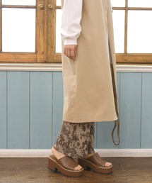 NOFALL | 厚底スクエアトゥミュールサンダル(サンダル)