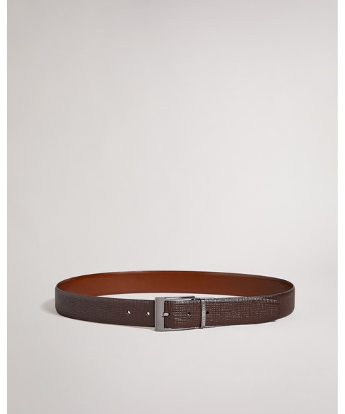 Ted Baker（テッドベーカー）の「TWIN　レザー リバーシブル ベルト（ベルト・メンズ・ブラック/ブラウン系その他2・34/32/30/28/36）」の2枚目の写真