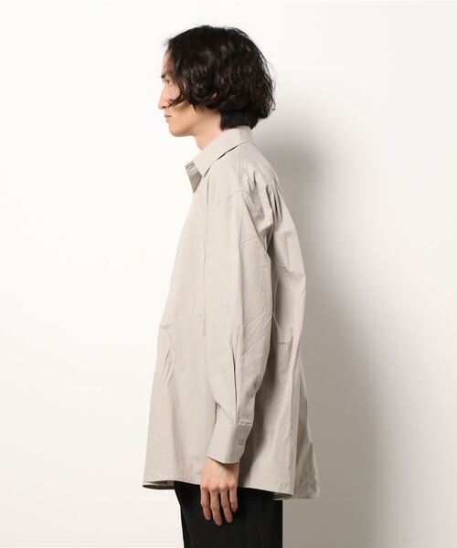 WESTBOY(ウエストボーイ)の「【WB ORIGINALS】Relaxy Casual Shirt WO22S2TP07(シャツ/ブラウス・メンズ・ホワイト/グレー/ブラック・M/L/XL)」の20枚目の写真