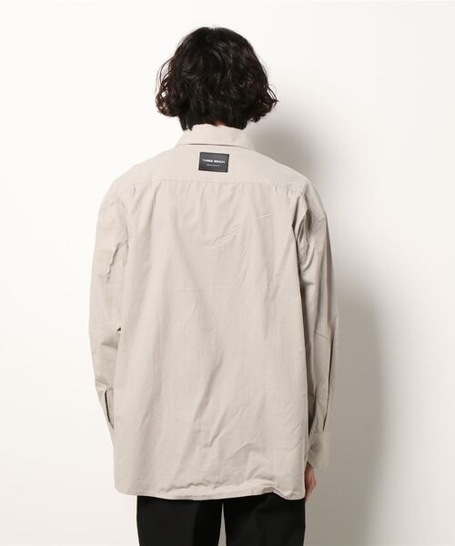 WESTBOY(ウエストボーイ)の「【WB ORIGINALS】Relaxy Casual Shirt WO22S2TP07(シャツ/ブラウス・メンズ・ホワイト/グレー/ブラック・M/L/XL)」の21枚目の写真