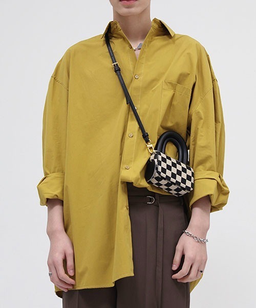 WESTBOY(ウエストボーイ)の「【WB ORIGINALS】Relaxy Casual Shirt WO22S2TP07(シャツ/ブラウス・メンズ・ホワイト/グレー/ブラック・M/L/XL)」の5枚目の写真
