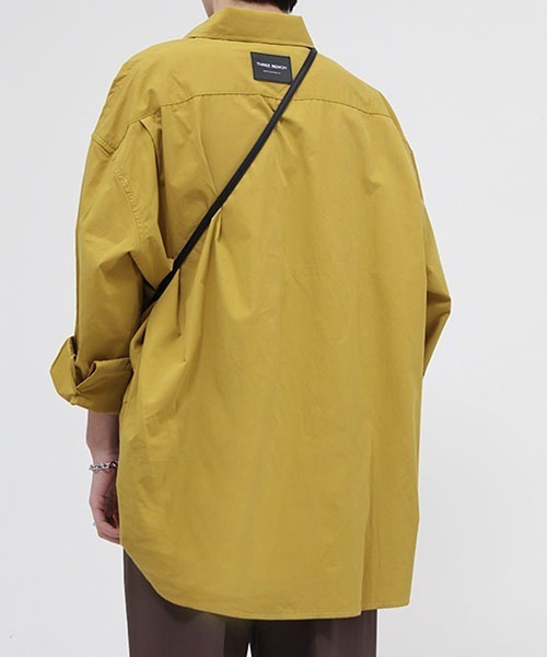 WESTBOY(ウエストボーイ)の「【WB ORIGINALS】Relaxy Casual Shirt WO22S2TP07(シャツ/ブラウス・メンズ・ホワイト/グレー/ブラック・M/L/XL)」の6枚目の写真