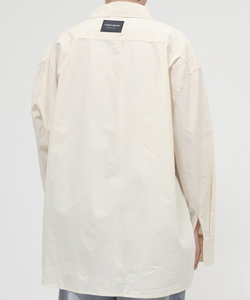 WESTBOY(ウエストボーイ)の「【WB ORIGINALS】Relaxy Casual Shirt WO22S2TP07(シャツ/ブラウス・メンズ・ホワイト/グレー/ブラック・M/L/XL)」の15枚目の写真