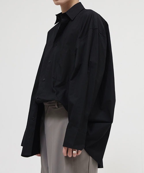 WESTBOY(ウエストボーイ)の「【WB ORIGINALS】Relaxy Casual Shirt WO22S2TP07(シャツ/ブラウス・メンズ・ホワイト/グレー/ブラック・M/L/XL)」の17枚目の写真