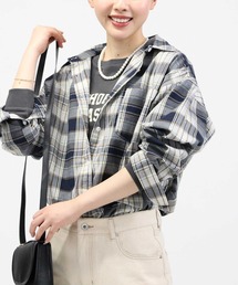 HONEYSUCKLE ROSE | 【HONEYSUCKLE ROSE】チェックシャツ(シャツ/ブラウス)