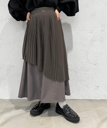 デザインプリーツスカート【ZOZOTOWN限定アイテム】