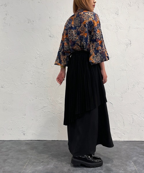 apres jour mignon（アプレジュールミニョン）の「デザインプリーツスカート【ZOZOTOWN限定アイテム】（スカート・レディース・ブラック/グレー・SMALL/MEDIUM/X-LARGE）」の9枚目の写真