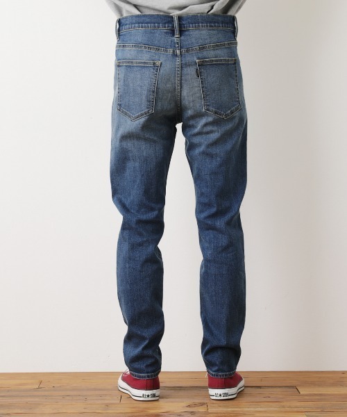 RODEO CROWNS WIDE BOWL(ロデオクラウンズワイドボウル)の「RCM SKINNY ダメージ DENIM(デニムパンツ・メンズ・ブルー/ダークブルー・MEDIUM/LARGE/X-LARGE)」の12枚目の写真