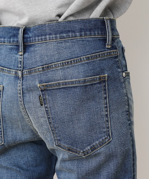 RODEO CROWNS WIDE BOWL(ロデオクラウンズワイドボウル)の「RCM SKINNY ダメージ DENIM(デニムパンツ・メンズ・ブルー/ダークブルー・MEDIUM/LARGE/X-LARGE)」の4枚目の写真