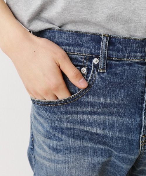 RODEO CROWNS WIDE BOWL(ロデオクラウンズワイドボウル)の「RCM SKINNY ダメージ DENIM(デニムパンツ・メンズ・ブルー/ダークブルー・MEDIUM/LARGE/X-LARGE)」の3枚目の写真