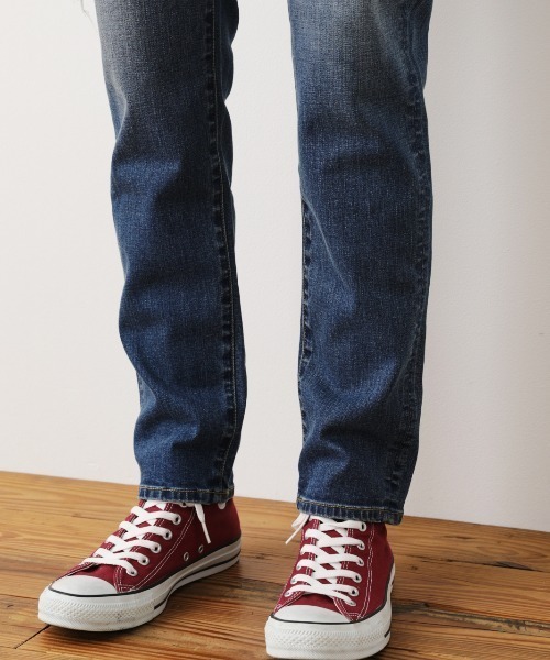 RODEO CROWNS WIDE BOWL(ロデオクラウンズワイドボウル)の「RCM SKINNY ダメージ DENIM(デニムパンツ・メンズ・ブルー/ダークブルー・MEDIUM/LARGE/X-LARGE)」の11枚目の写真