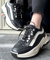 JUNOAH | ダッド厚底スニーカー(スニーカー)