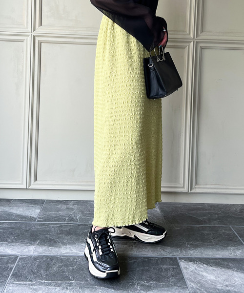 JUNOAH(ジュノア)の「ダッド厚底スニーカー(スニーカー・レディース・ブラック/クリーム・40/38/39/36/37)」の9枚目の写真