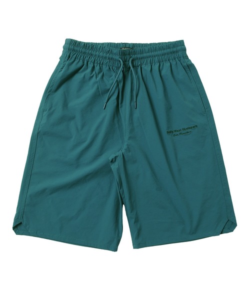 GLAZOS（グラソス）の「ナイロンリップストップ・刺繍ロゴハーフパンツ（その他パンツ・キッズ・チャコールグレー/カーキ/ブルーグリーン・130cm/140cm/150cm/160cm/170cm）」の3枚目の写真