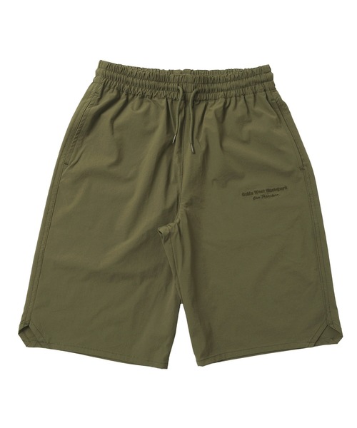 GLAZOS（グラソス）の「ナイロンリップストップ・刺繍ロゴハーフパンツ（その他パンツ・キッズ・チャコールグレー/カーキ/ブルーグリーン・130cm/140cm/150cm/160cm/170cm）」の5枚目の写真