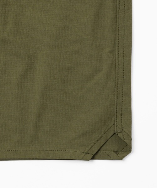 GLAZOS（グラソス）の「ナイロンリップストップ・刺繍ロゴハーフパンツ（その他パンツ・キッズ・チャコールグレー/カーキ/ブルーグリーン・130cm/140cm/150cm/160cm/170cm）」の12枚目の写真