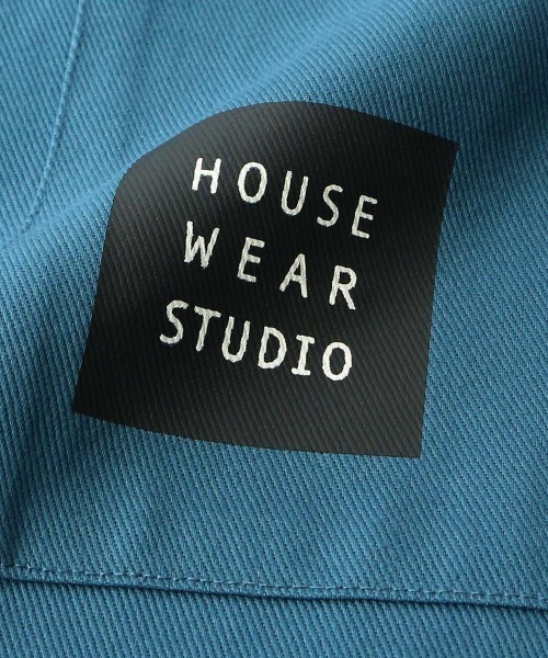 NAIGAI(ナイガイ)の「HOUSE WEAR STUDIO 綿100% バッククロス 無地 メンズ ワークエプロン 70372092(エプロン・メンズ・ブラック/ターコイズブルー/パープル・FREE)」の7枚目の写真