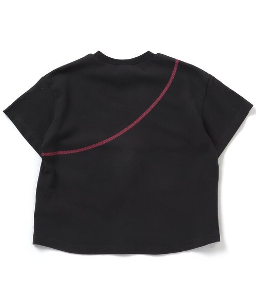 BREEZE(ブリーズ)の「アウトドアサコッシュTシャツ(Tシャツ/カットソー・キッズ・ベージュ/イエロー/チャコール/オフホワイト/ミント・140/130/100/110/120/90/150)」の13枚目の写真