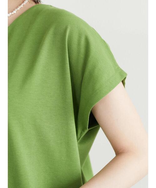 Green　Parks（グリーンパークス）の「バックマチ付カットワンピース（ワンピース・レディース・グレー/カーキ/グリーン・FREE）」の15枚目の写真
