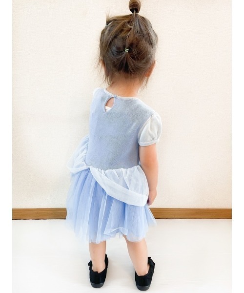 Disney（ディズニー）の「babyGap ディズニー シンデレラ チュールワンピース（ワンピース・キッズ・ブルー・18-24M/2 YRS/3 YRS/4 YRS/12-18M/5 YRS/6-12M/3-6M/0-3M）」の6枚目の写真