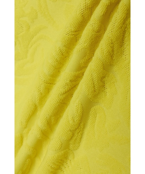 TORNADO MART（トルネードマート）の「TORNADO MART∴ボタニカルパイル半袖VネックTシャツ（Tシャツ/カットソー・メンズ・ブラック/アイボリー/イエロー・M/LL/L）」の12枚目の写真