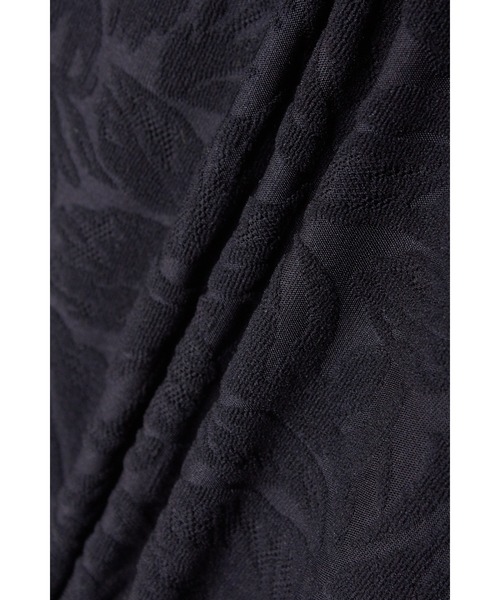 TORNADO MART（トルネードマート）の「TORNADO MART∴ボタニカルパイル半袖VネックTシャツ（Tシャツ/カットソー・メンズ・ブラック/アイボリー/イエロー・M/LL/L）」の14枚目の写真