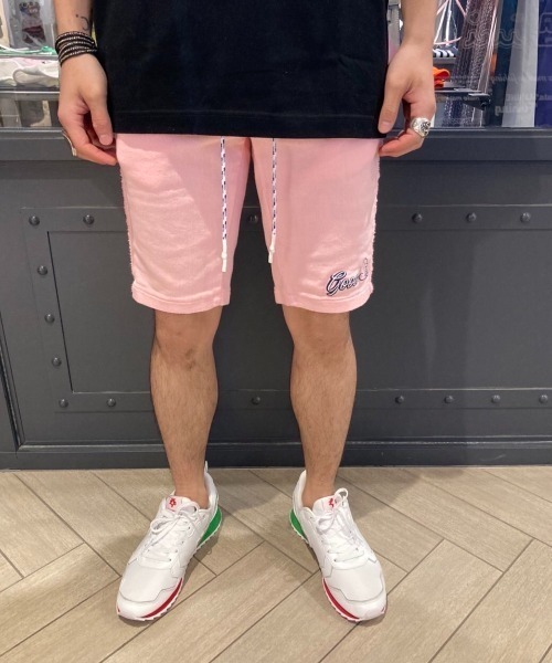 e JEANS（イージーンズ）の「e JEANS / イージーンズ/ good パイルショーツ（その他パンツ・メンズ・イエロー/ピンク/ブルー/ホワイト・MEDIUM/SMALL/LARGE）」の4枚目の写真