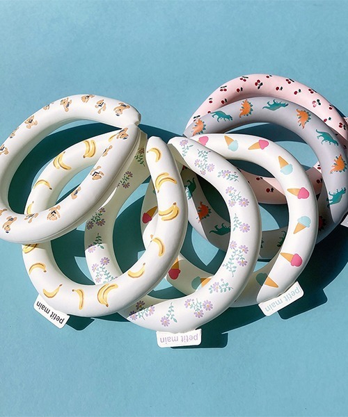 petit main（プティマイン）の「ネッククーリングチューブ（その他小物・キッズ・ライトピンク/アイボリー/グレー/ラベンダー/マルチ/イエロー・FREE）」の15枚目の写真