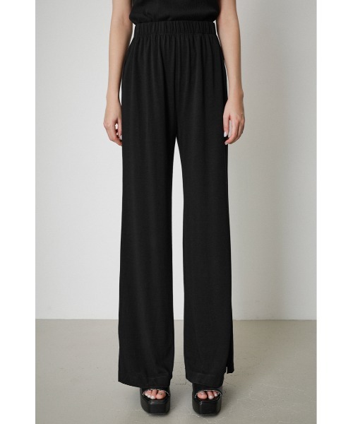 AZUL by moussy（アズールバイマウジー）の「ICE CLEAN SIDE SLIT PANTS/アイスクリーンサイドスリットパンツ（その他パンツ・レディース・ライトグレー/ライトブルー/ブラック・SMALL/MEDIUM）」の8枚目の写真