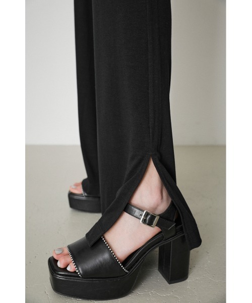 AZUL by moussy（アズールバイマウジー）の「ICE CLEAN SIDE SLIT PANTS/アイスクリーンサイドスリットパンツ（その他パンツ・レディース・ライトグレー/ライトブルー/ブラック・SMALL/MEDIUM）」の19枚目の写真
