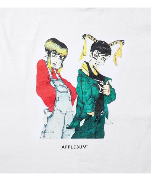 APPLEBUM（アップルバム）の「"Fly Girl" T-Shirt（Tシャツ/カットソー・メンズ・ブラック/ホワイト・MEDIUM/XX-LARGE/X-LARGE/LARGE/SMALL）」の4枚目の写真