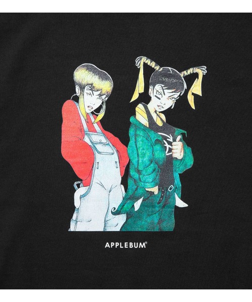 APPLEBUM（アップルバム）の「"Fly Girl" T-Shirt（Tシャツ/カットソー・メンズ・ブラック/ホワイト・MEDIUM/XX-LARGE/X-LARGE/LARGE/SMALL）」の13枚目の写真
