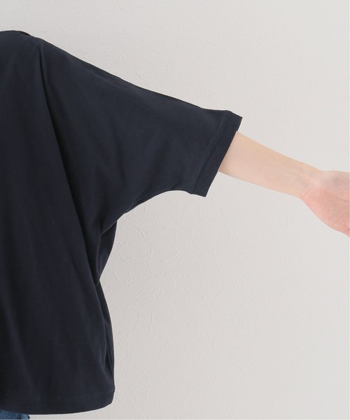 JOURNAL STANDARD LUXE（ジャーナルスタンダード　ラックス）の「オーガニックコットン プルオーバー（Tシャツ/カットソー・レディース・ホワイト/ブラック/ネイビー・FREE）」の9枚目の写真