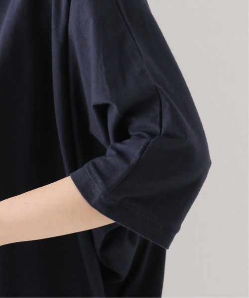 JOURNAL STANDARD LUXE（ジャーナルスタンダード　ラックス）の「オーガニックコットン プルオーバー（Tシャツ/カットソー・レディース・ホワイト/ブラック/ネイビー・FREE）」の10枚目の写真