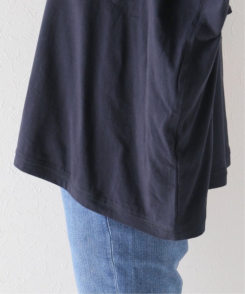 JOURNAL STANDARD LUXE（ジャーナルスタンダード　ラックス）の「オーガニックコットン プルオーバー（Tシャツ/カットソー・レディース・ホワイト/ブラック/ネイビー・FREE）」の11枚目の写真