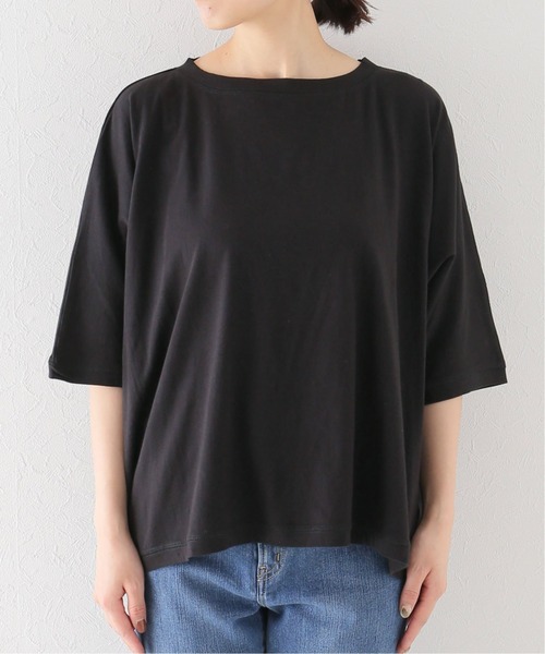 JOURNAL STANDARD LUXE（ジャーナルスタンダード　ラックス）の「オーガニックコットン プルオーバー（Tシャツ/カットソー・レディース・ホワイト/ブラック/ネイビー・FREE）」の15枚目の写真