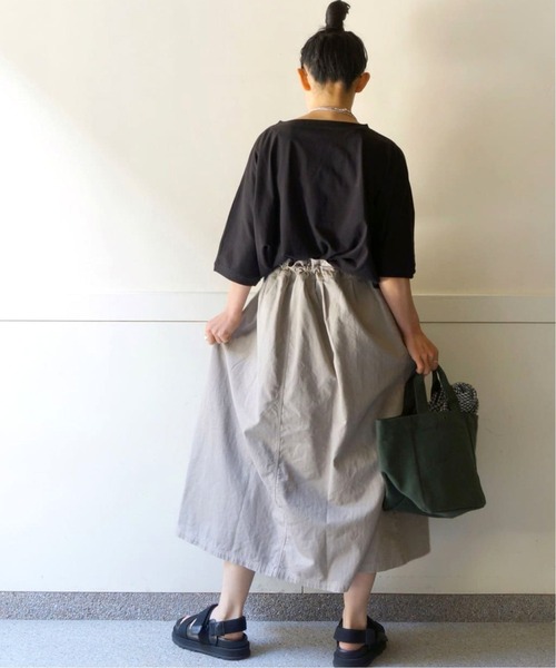 JOURNAL STANDARD LUXE（ジャーナルスタンダード　ラックス）の「オーガニックコットン プルオーバー（Tシャツ/カットソー・レディース・ホワイト/ブラック/ネイビー・FREE）」の22枚目の写真