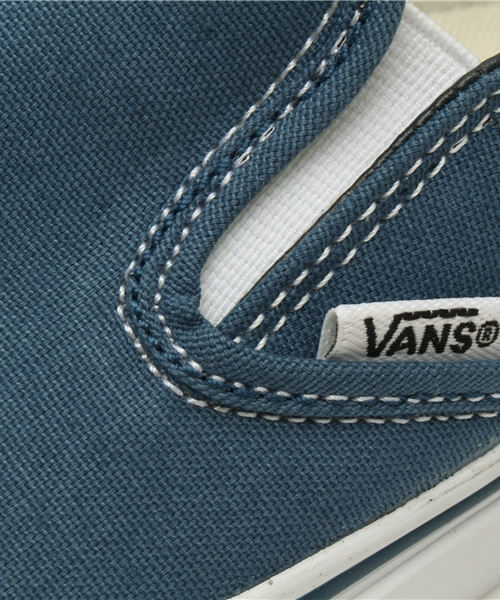 VANS(バンズ)の「VANS CLASSIC SLIP-ON 15SS ネイビー/ BCVANS C/SLP 15SS NVY(スリッポン・レディース・ネイビー・5h/6/4h/5)」の6枚目の写真
