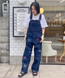 Candy Stripper | TINY BUTTERFLY サロペット(サロペット/オーバーオール)