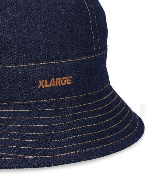 XLARGE（エクストララージ）の「WASHED BALL HAT　XLARGE（ハット・メンズ・インディゴブルー/ホワイト・M/L）」の7枚目の写真