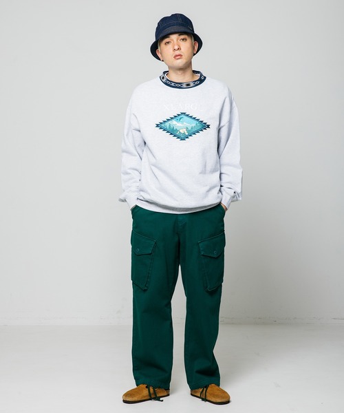 XLARGE（エクストララージ）の「WASHED BALL HAT　XLARGE（ハット・メンズ・インディゴブルー/ホワイト・M/L）」の10枚目の写真