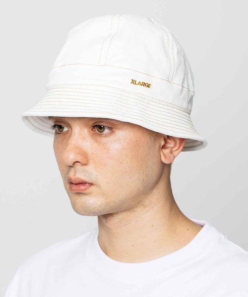 XLARGE（エクストララージ）の「WASHED BALL HAT　XLARGE（ハット・メンズ・インディゴブルー/ホワイト・M/L）」の12枚目の写真